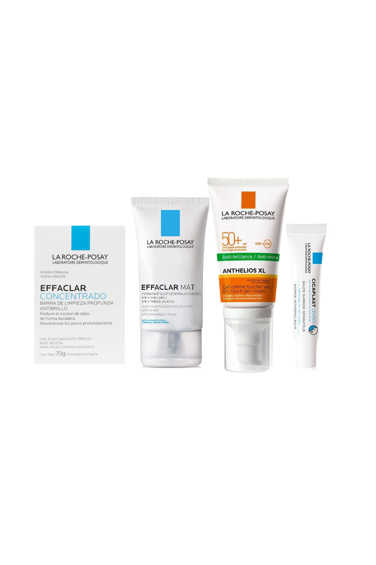 LA ROCHE POSAY Effaclar Kit Mat (Barra, Mat y Anthelios ...