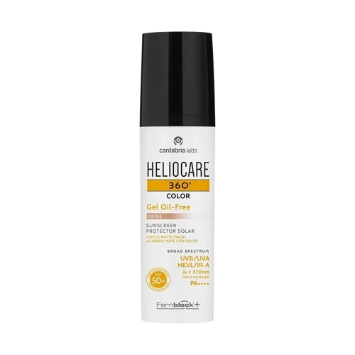 CANTABRIA heliocare 360° gel oil fre color beige skinboutique guatemala