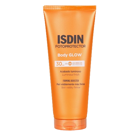 ISDIN fotoprotector body glow skinboutique guatemala