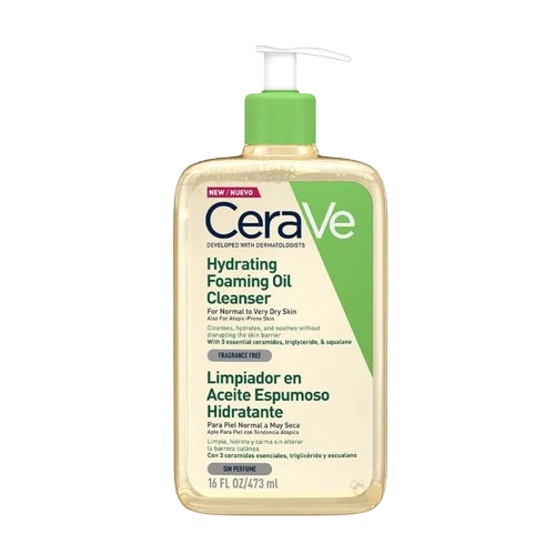 cerave limpiador en aceite espumoso hidratante skinboutique guatemala